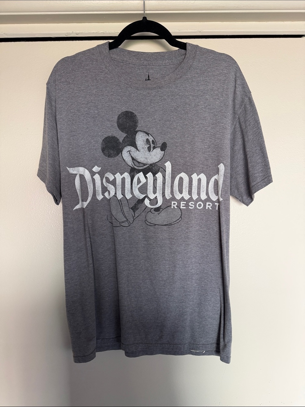 Disney Gray Disneyland Resort Mickey Graphic Tee